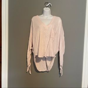 Free People pink tunic